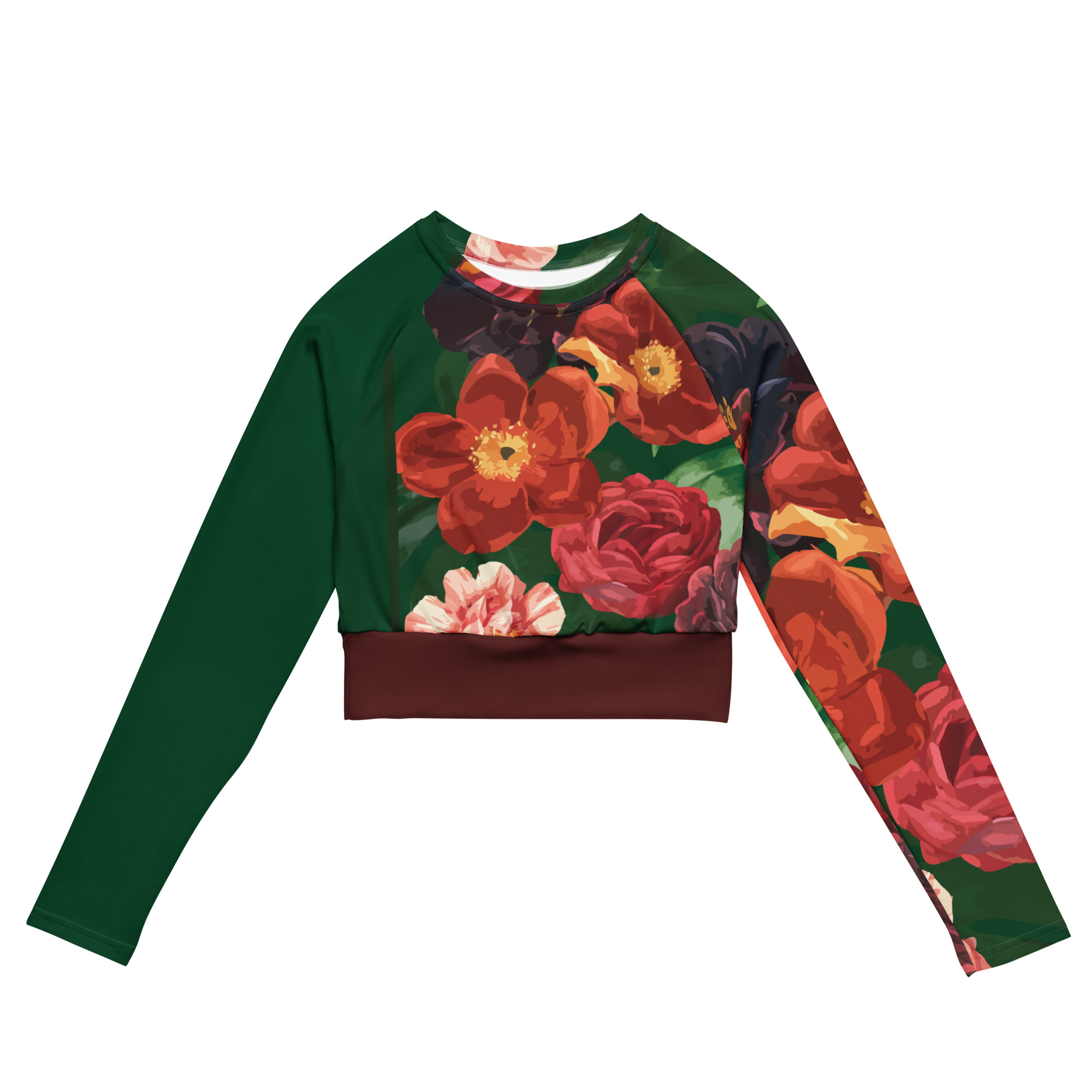 Vintage Flowers Crop Top