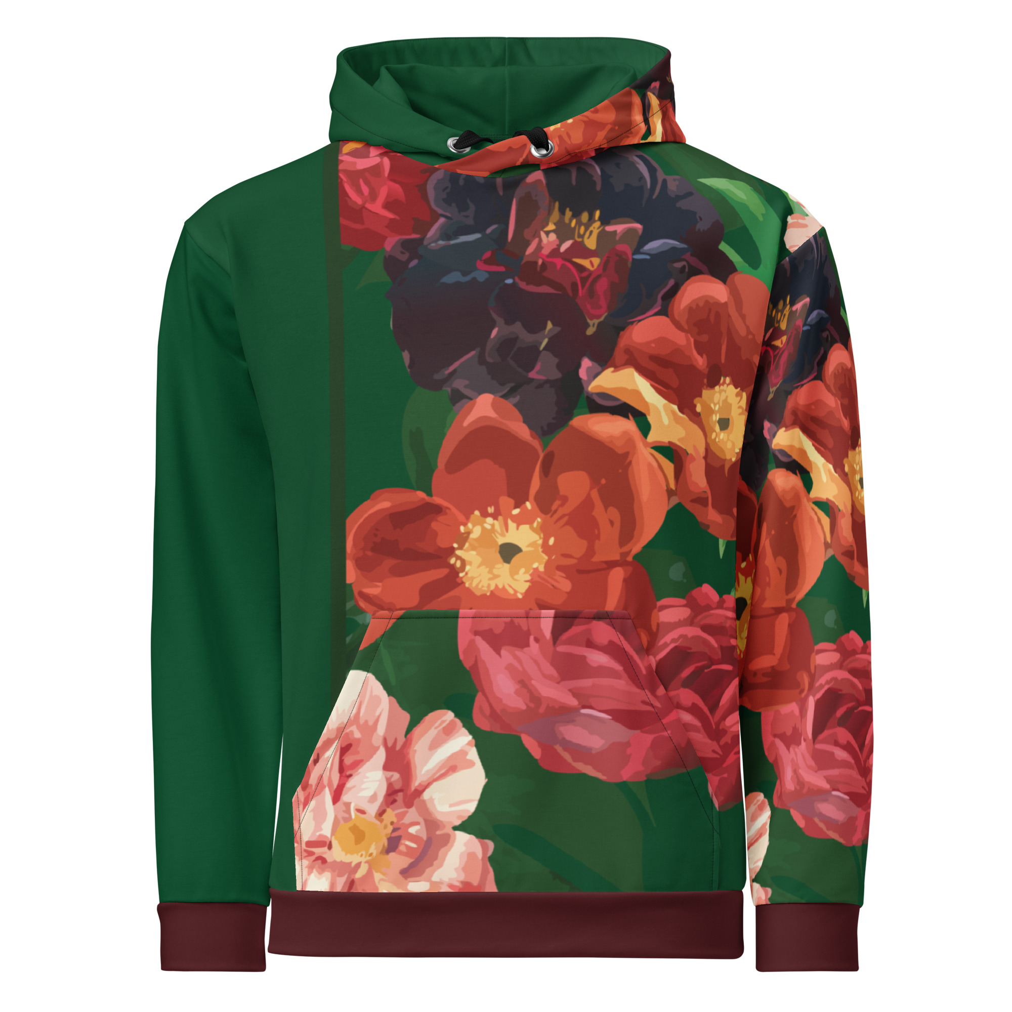 Vintage Flowers Hoodie