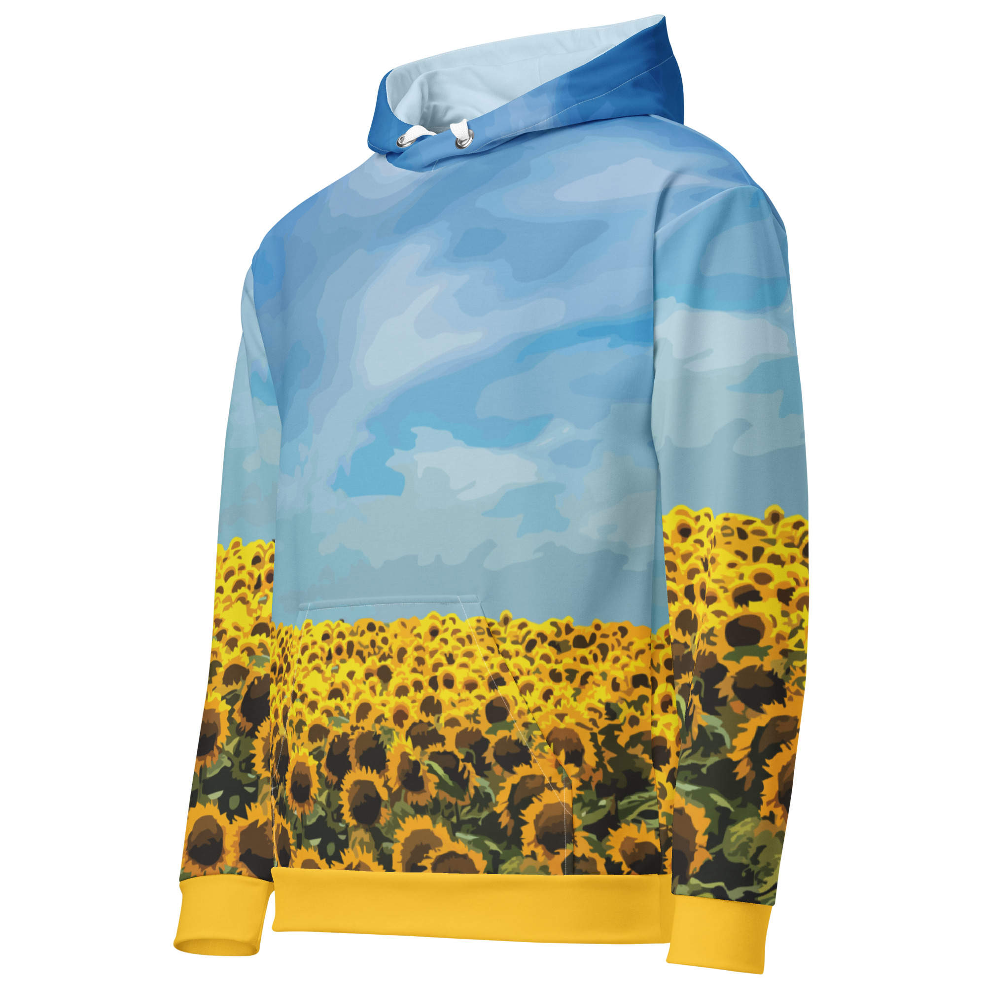 Sunflower Field Hoodie - Image 2