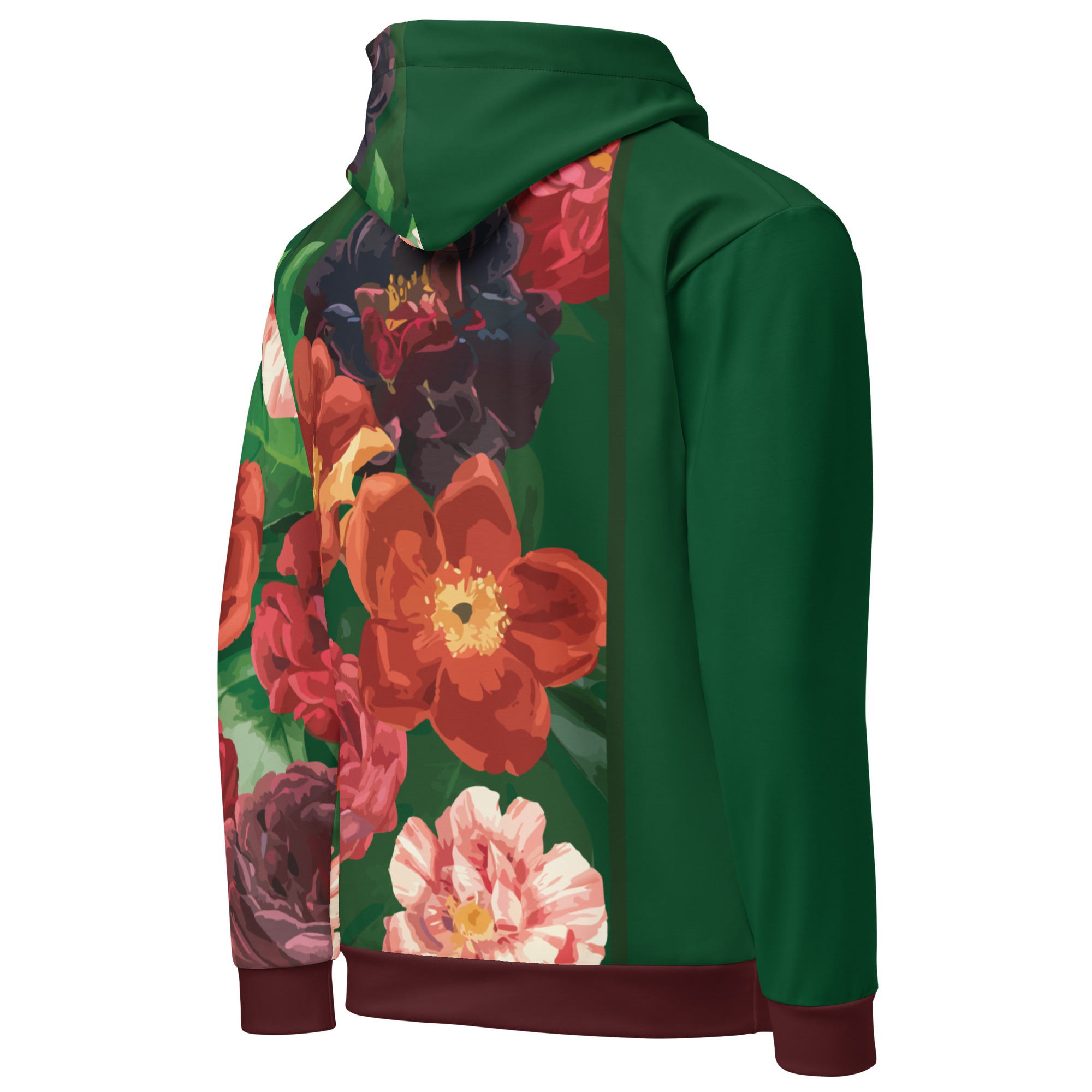 Vintage Flowers Hoodie - Image 4